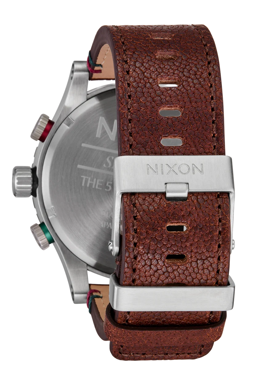 NIXON 51-30 Chrono Leather Watch - A1392-5341-00