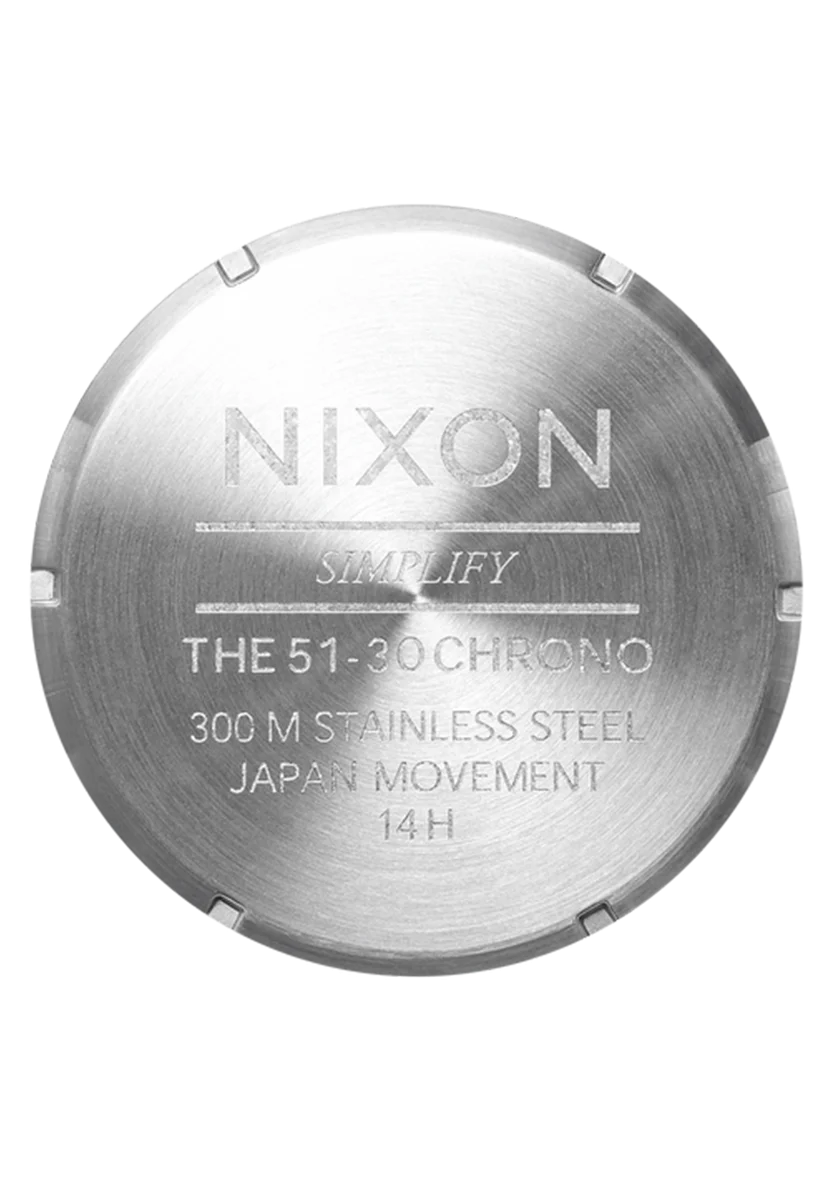 NIXON 51-30 Chrono Leather Watch - A1392-5341-00