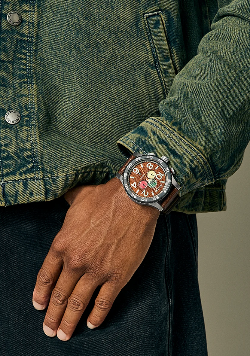 NIXON 51-30 Chrono Leather Watch - A1392-5341-00