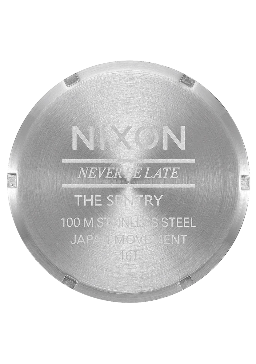 NIXON Sentry Leather 100M Watch - A105-5342-00
