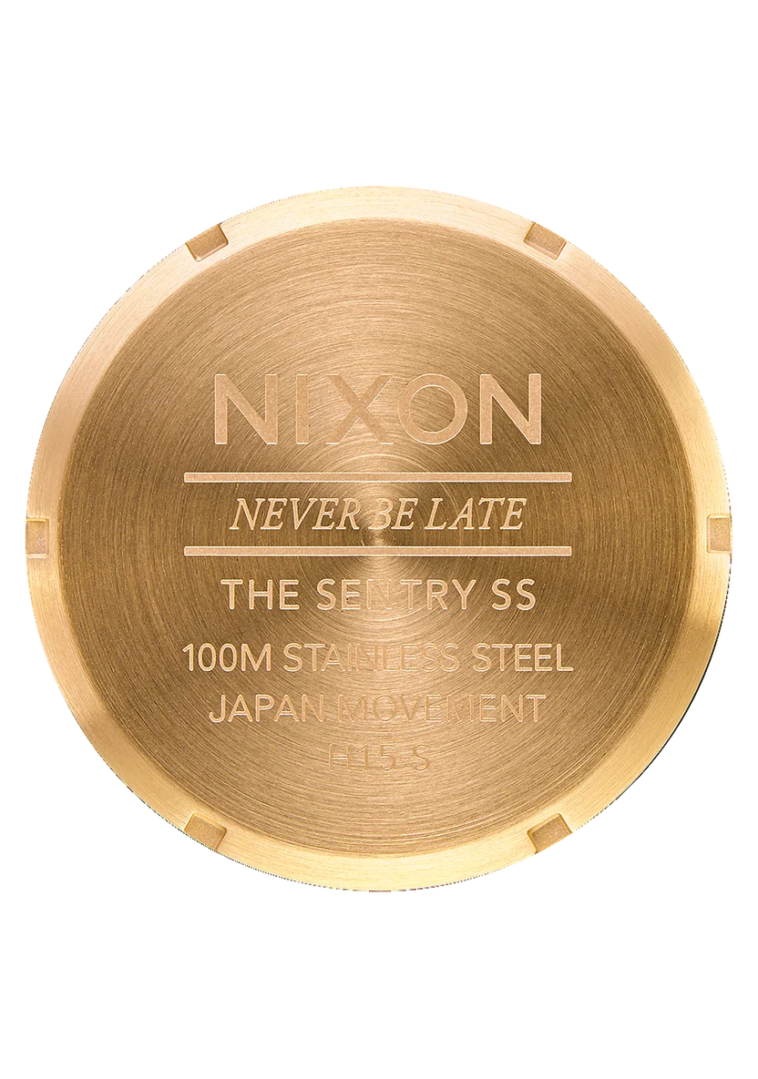 NIXON Sentry Stainless Steel 100M Watch - A356-1919-00