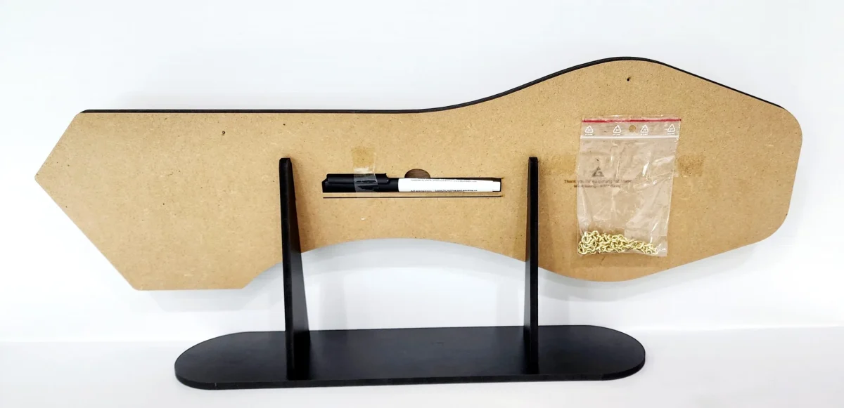 Polynesian Theme 21st Key with Mania and Black Removable Stand