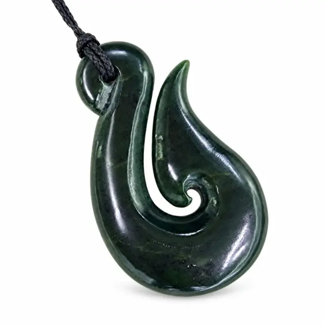 Pounamu Hook Necklace - GC090