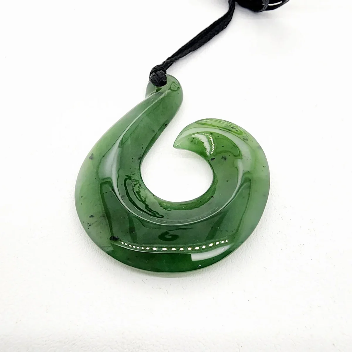 Pounamu Hook Necklace - TJH54.54