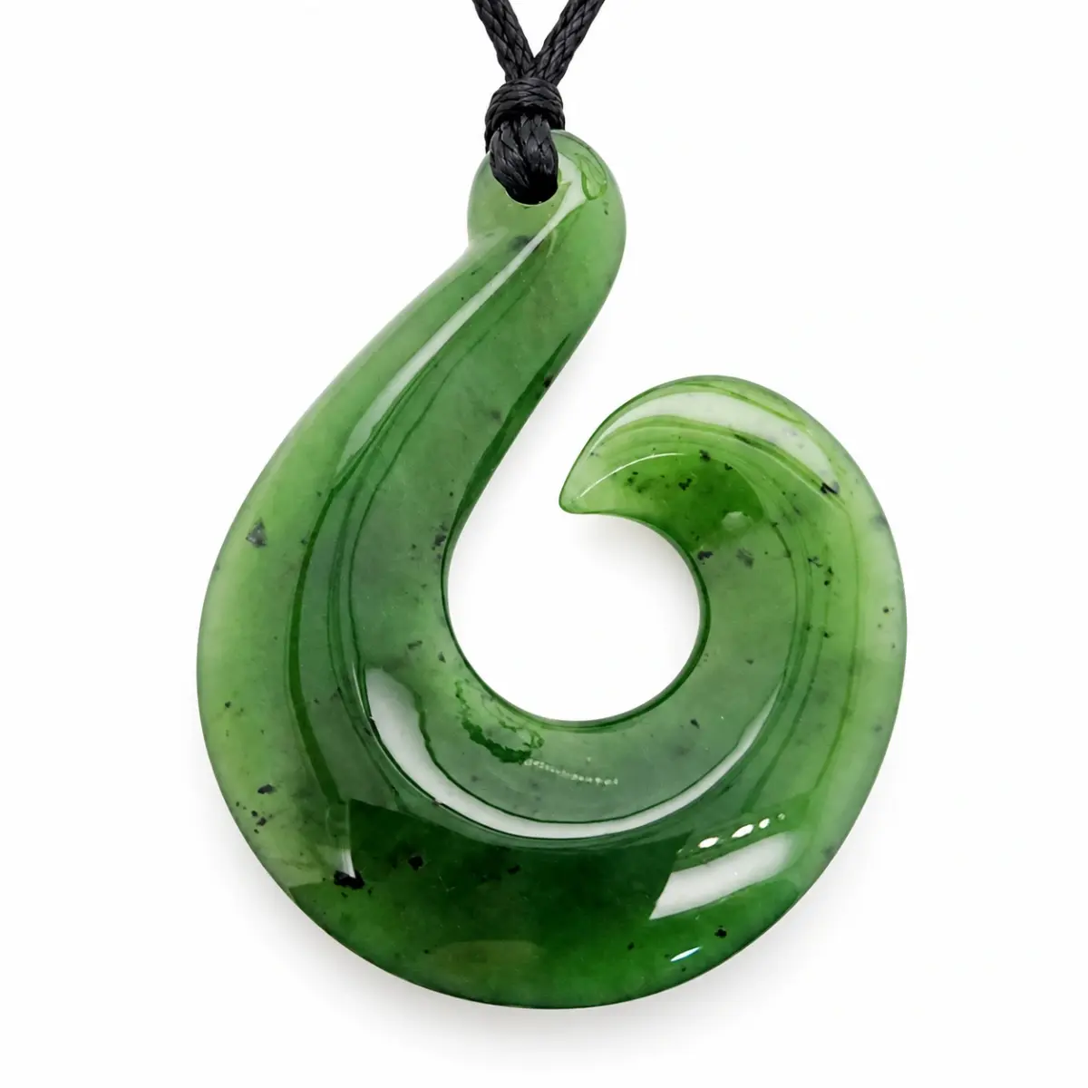 Pounamu Hook Necklace - TJH54.54