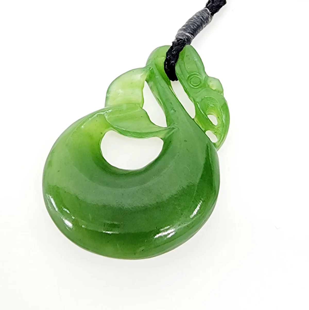 Pounamu Manaia Whale's Tail Necklace