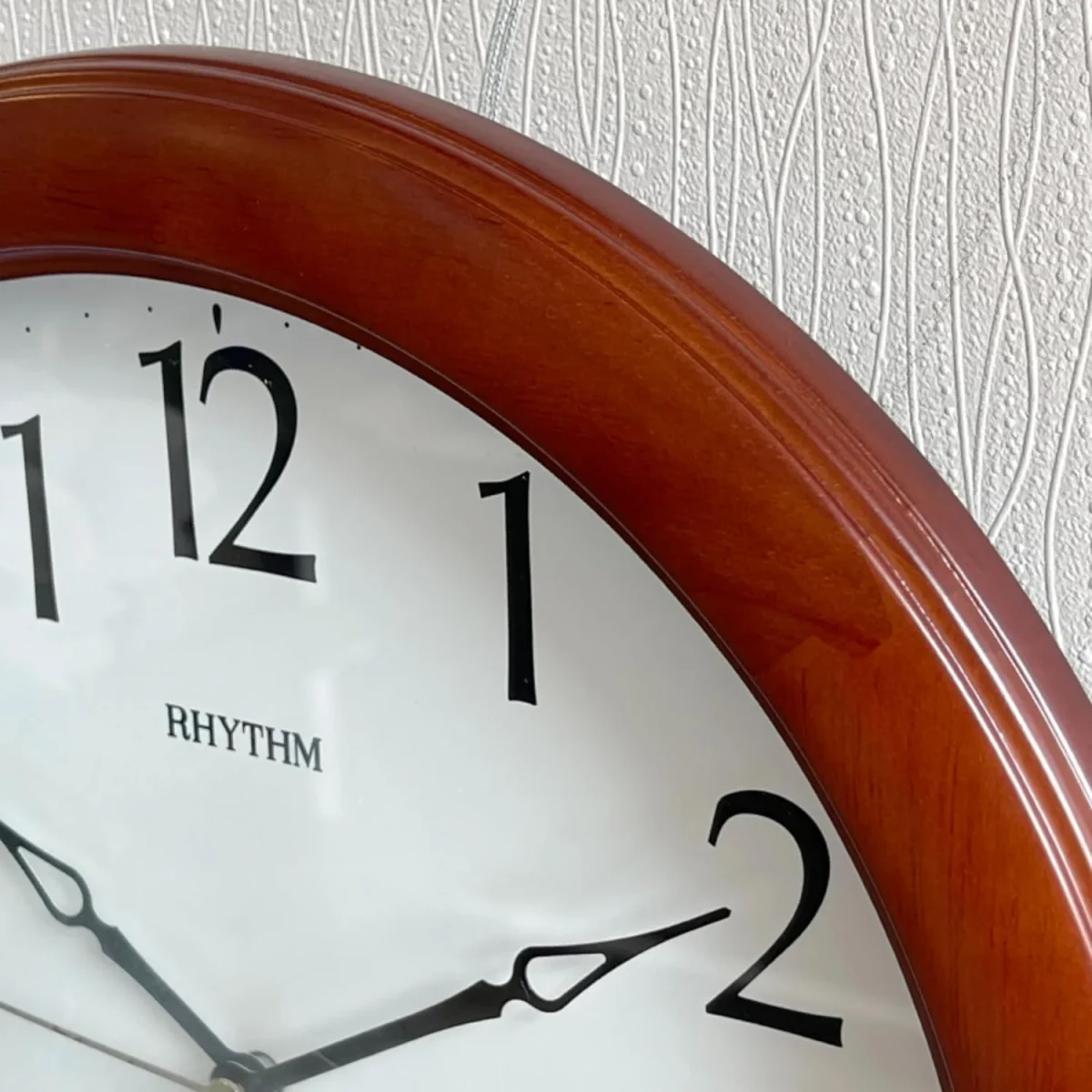 Rhythm Wooden Wall Clock CMG270NR06