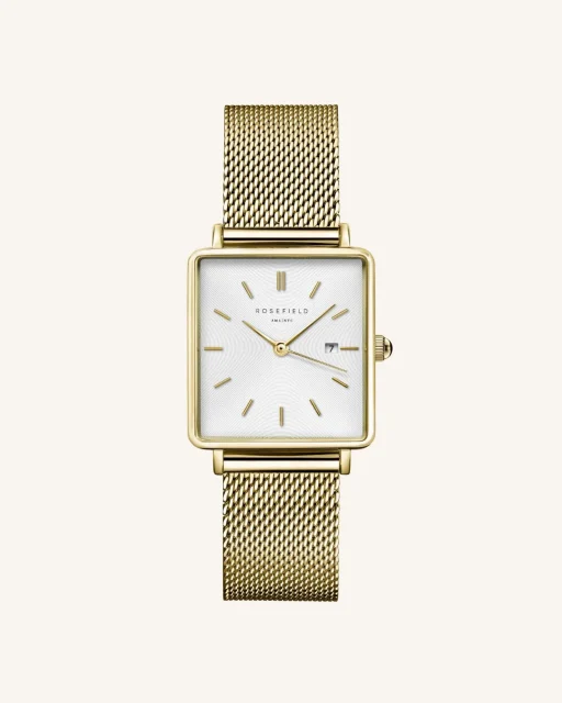 Rosefield Boxy Gold Mesh -  QWSG-Q03