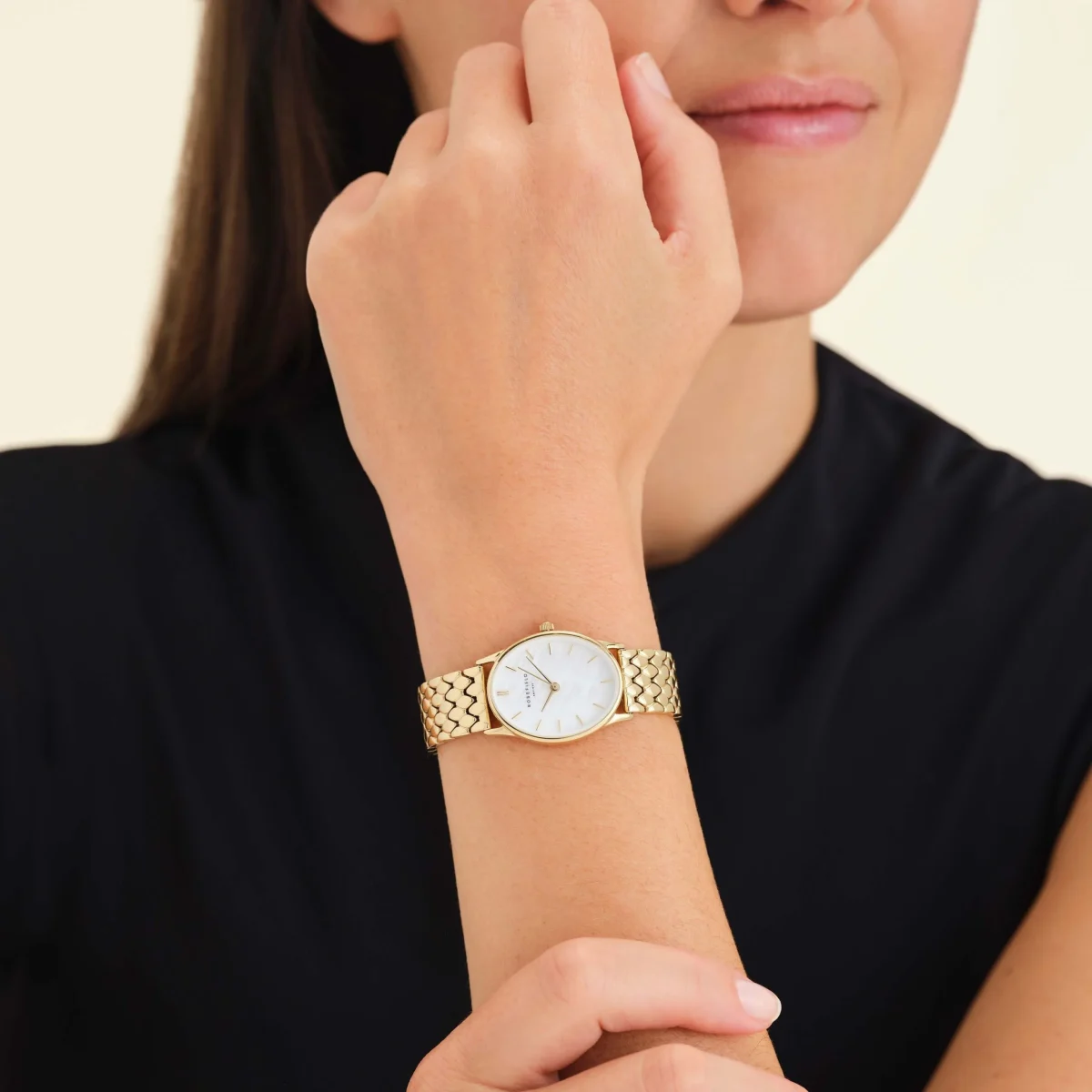 Rosefield Oval Pearl GOld - OWGSG-OV01