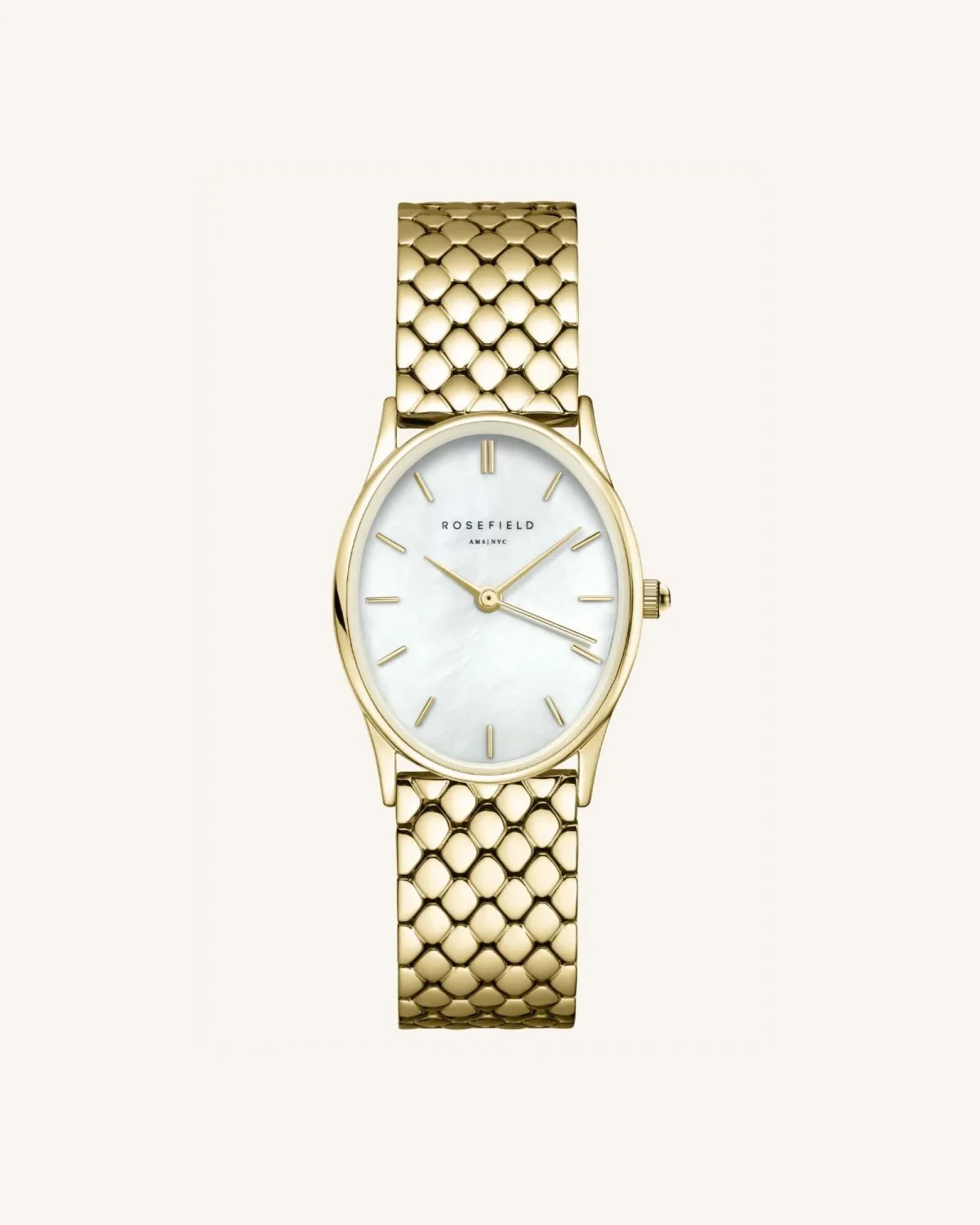 Rosefield Oval Pearl GOld - OWGSG-OV01