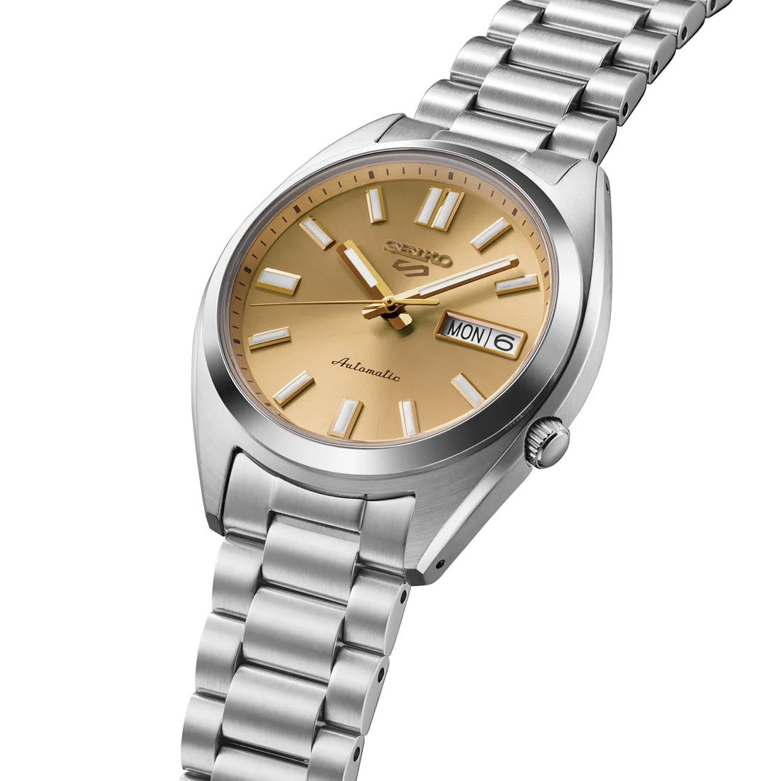 Seiko 5 Sports SNXS Vintage Gold Collection – in ‘Gold Cufflinks’ - SRPL59K1