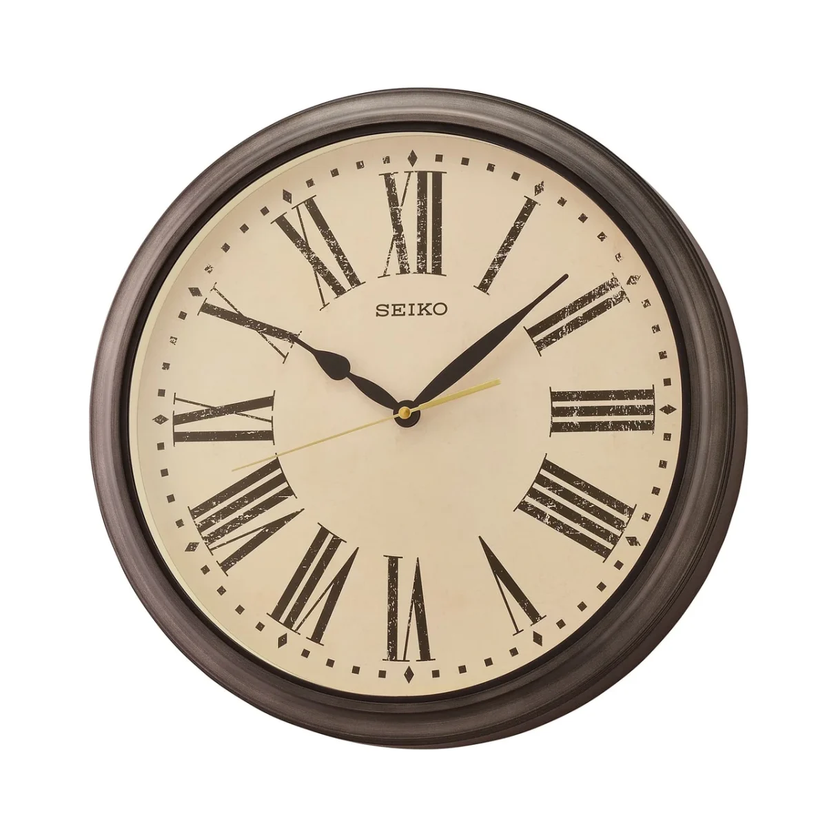 Seiko Cream Decorator Wall Clock - QXA771-J