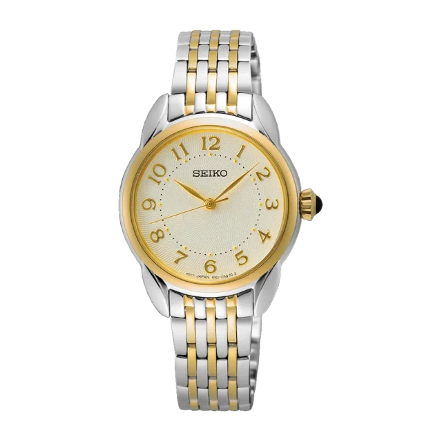 Seiko Ladies Conceptual Two Tone Dress Watch - SUR562P1