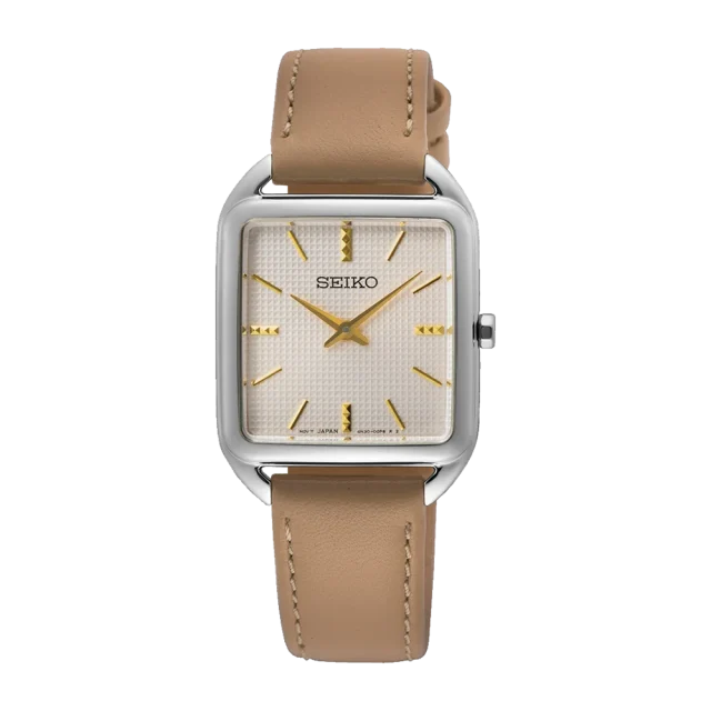 Seiko Ladies Daywear Square Face Watch - SWR089P1