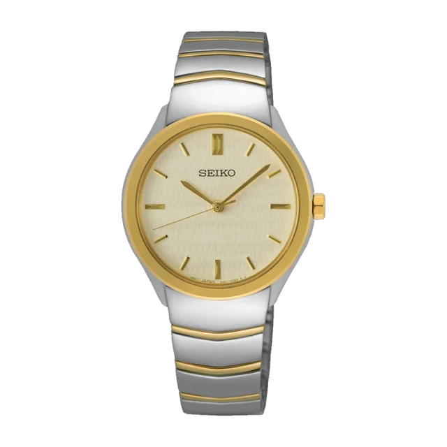 Seiko Ladies Two-Tone Conceptual Daywear Analogue Watch - SUR550P