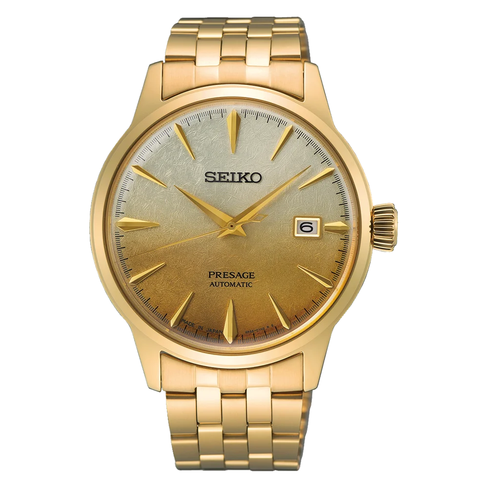 Seiko Presage Automatic "Beer Julep" Cocktail Time Watch - SRPK46J