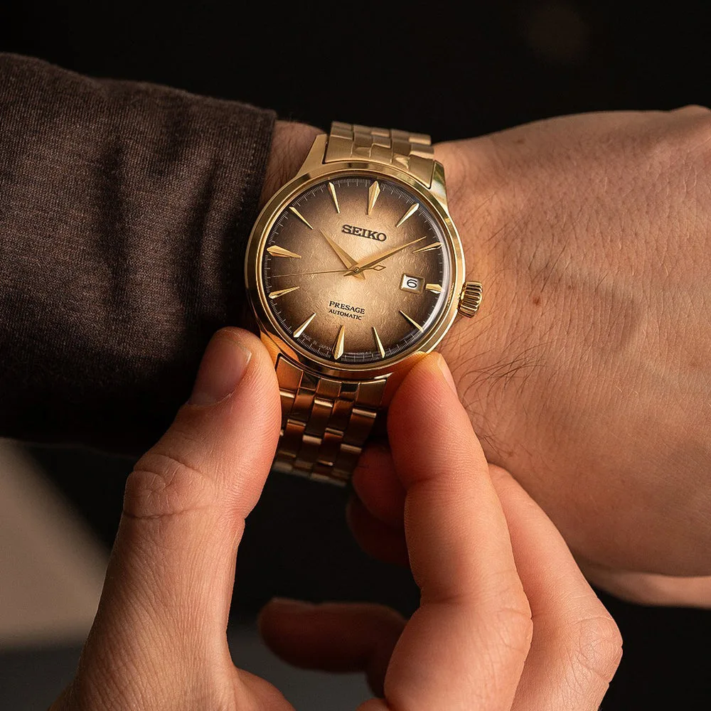 Seiko Presage Automatic "Beer Julep" Cocktail Time Watch - SRPK48J
