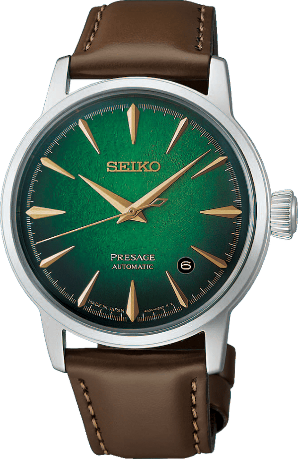 Seiko Presage Cocktail Time HCB002J1 Men's Green Automatic Watch Seiko Seiko Presage Cocktail Time HCB002J1 Men's Green Automatic Watch Seiko