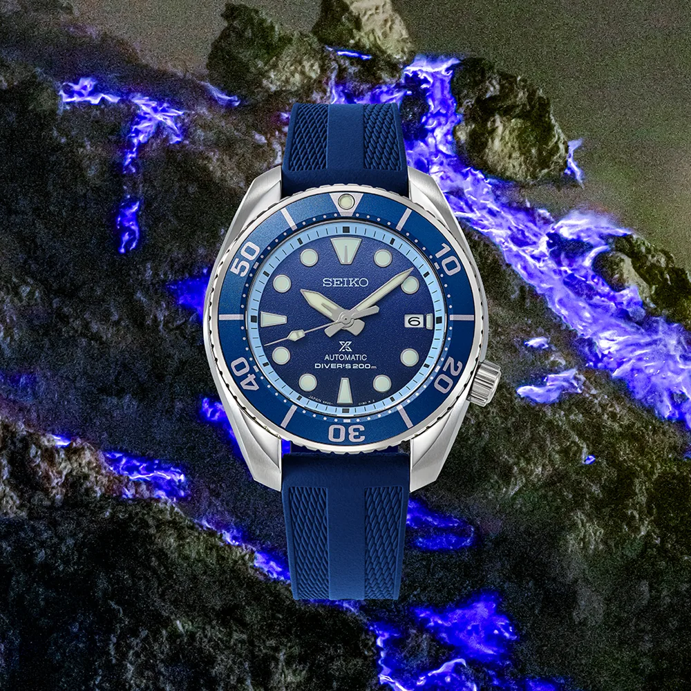 Seiko Prospex SPB543J Asia-Pacific Limited Edition 'Blue Fire Crater' Automatic 200M