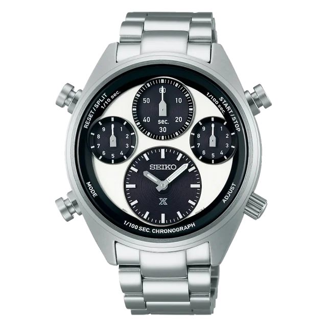 Seiko Prospex Speedtimer Panda Solar Men's Chronograph Watch - SFJ001P