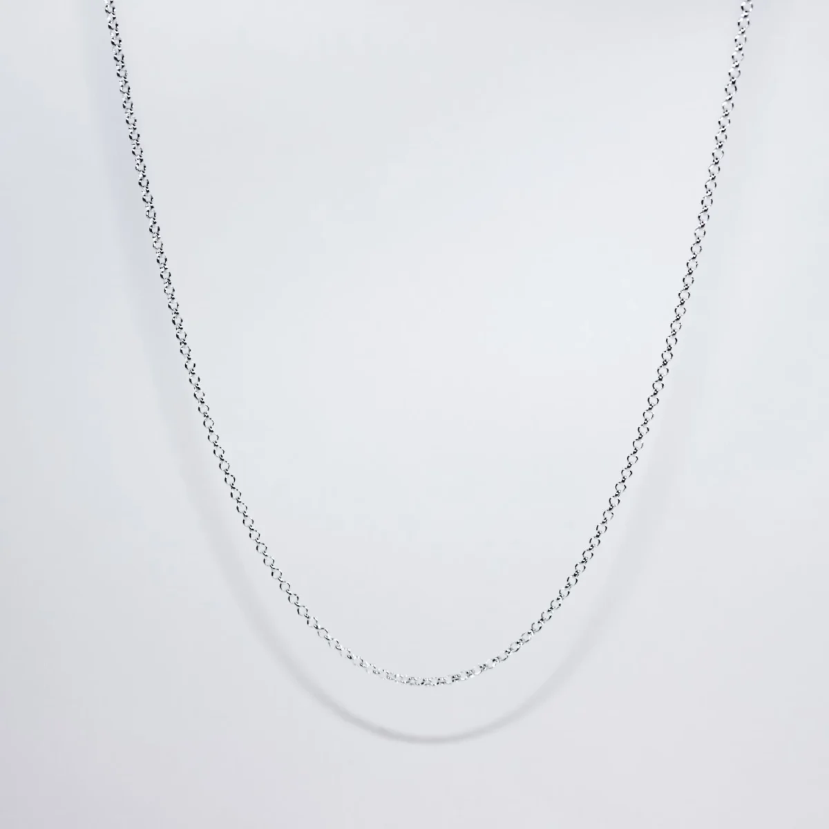 Sterling Silver B0.5 Round Belcher Chain with Parrot Clasp