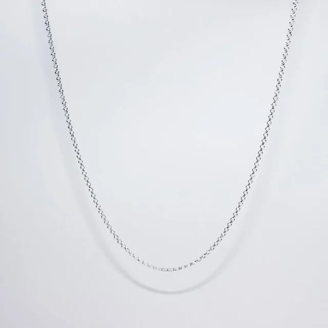 Sterling Silver B0.5 Round Belcher Chain with Parrot Clasp