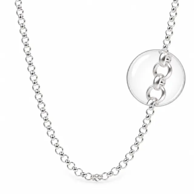 Sterling Silver B2 Round Belcher Chain with Parrot Clasp