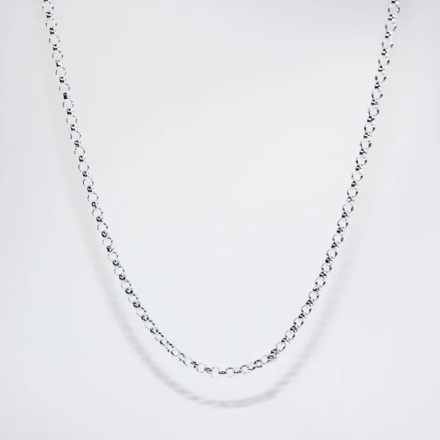 Sterling Silver B2 Round Belcher Chain with Parrot Clasp