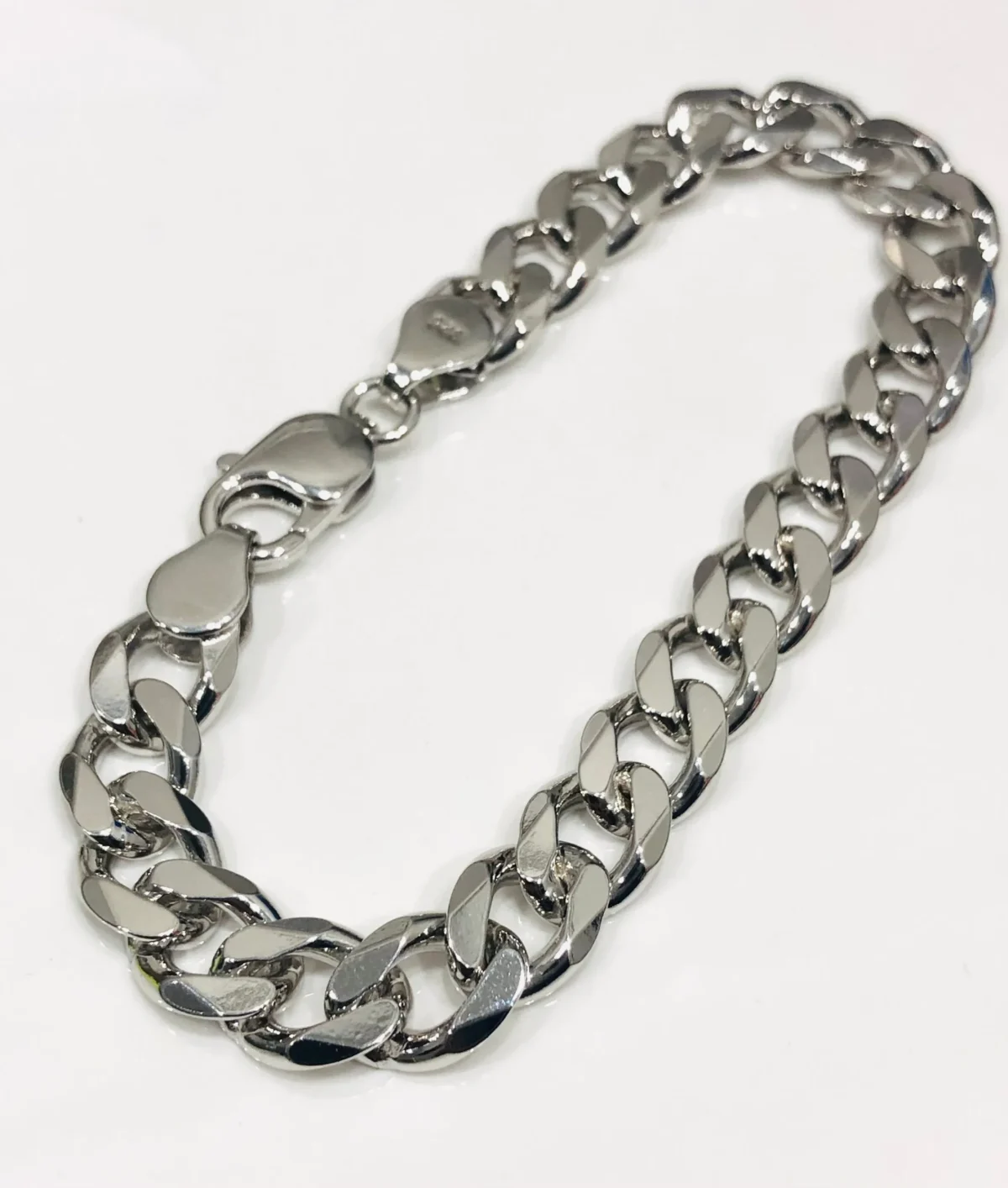 Sterling Silver CD250 Curb Link Bracelet