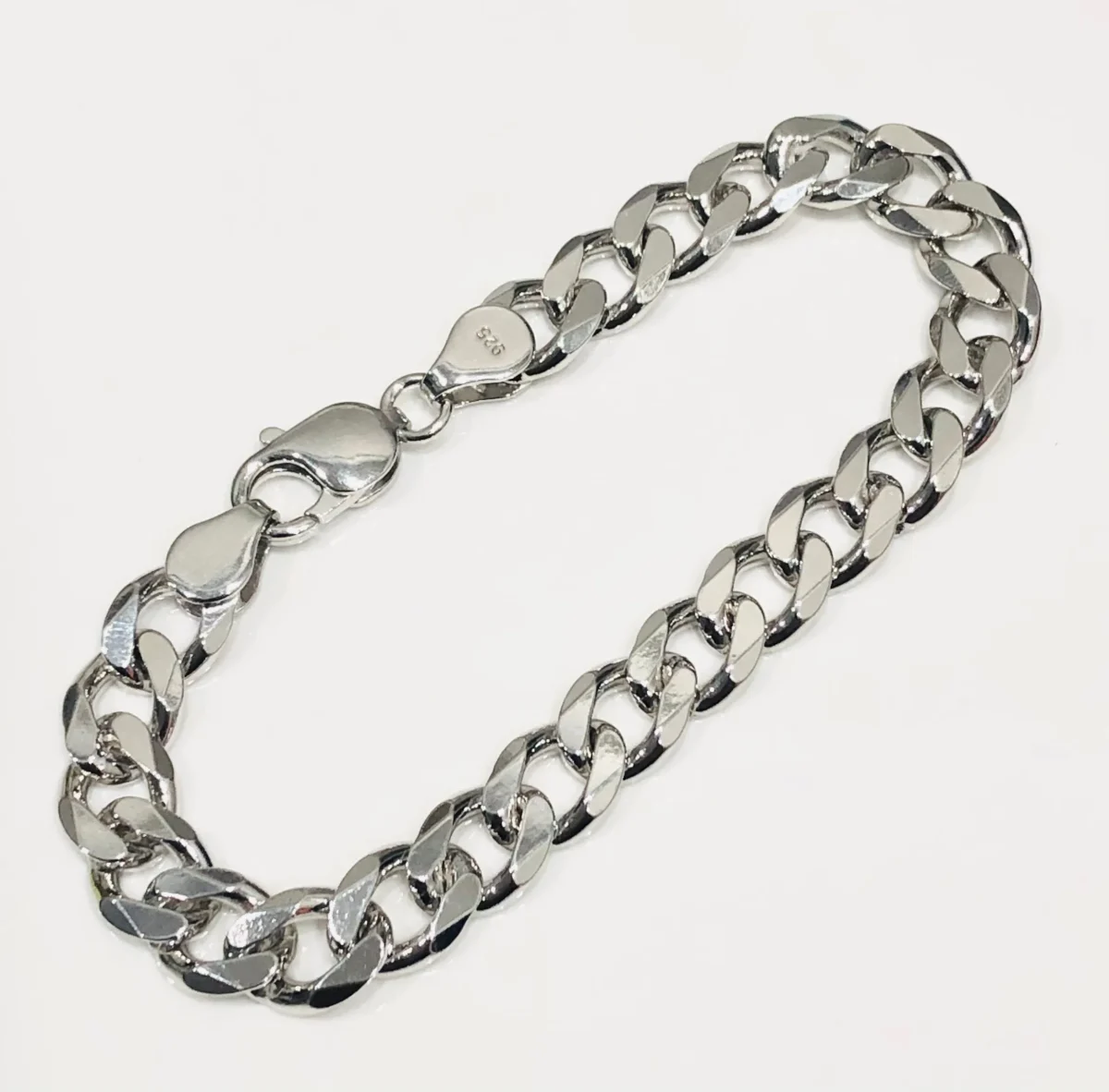 Sterling Silver CD250 Curb Link Bracelet