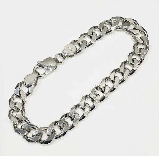 Sterling Silver CD250 Curb Link Bracelet