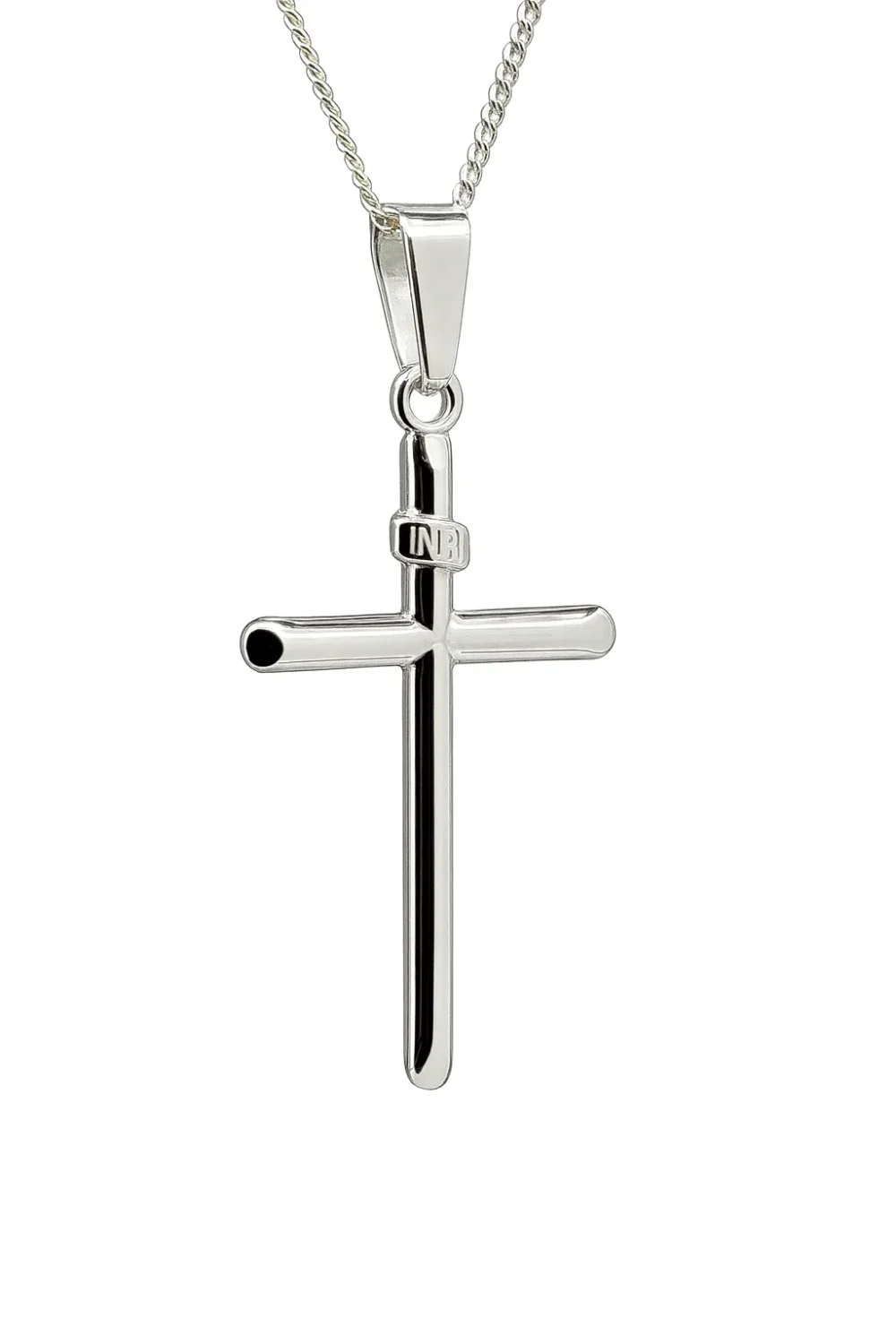 Sterling Silver Cross Pendant with Complimentary Chain - S105267P/9