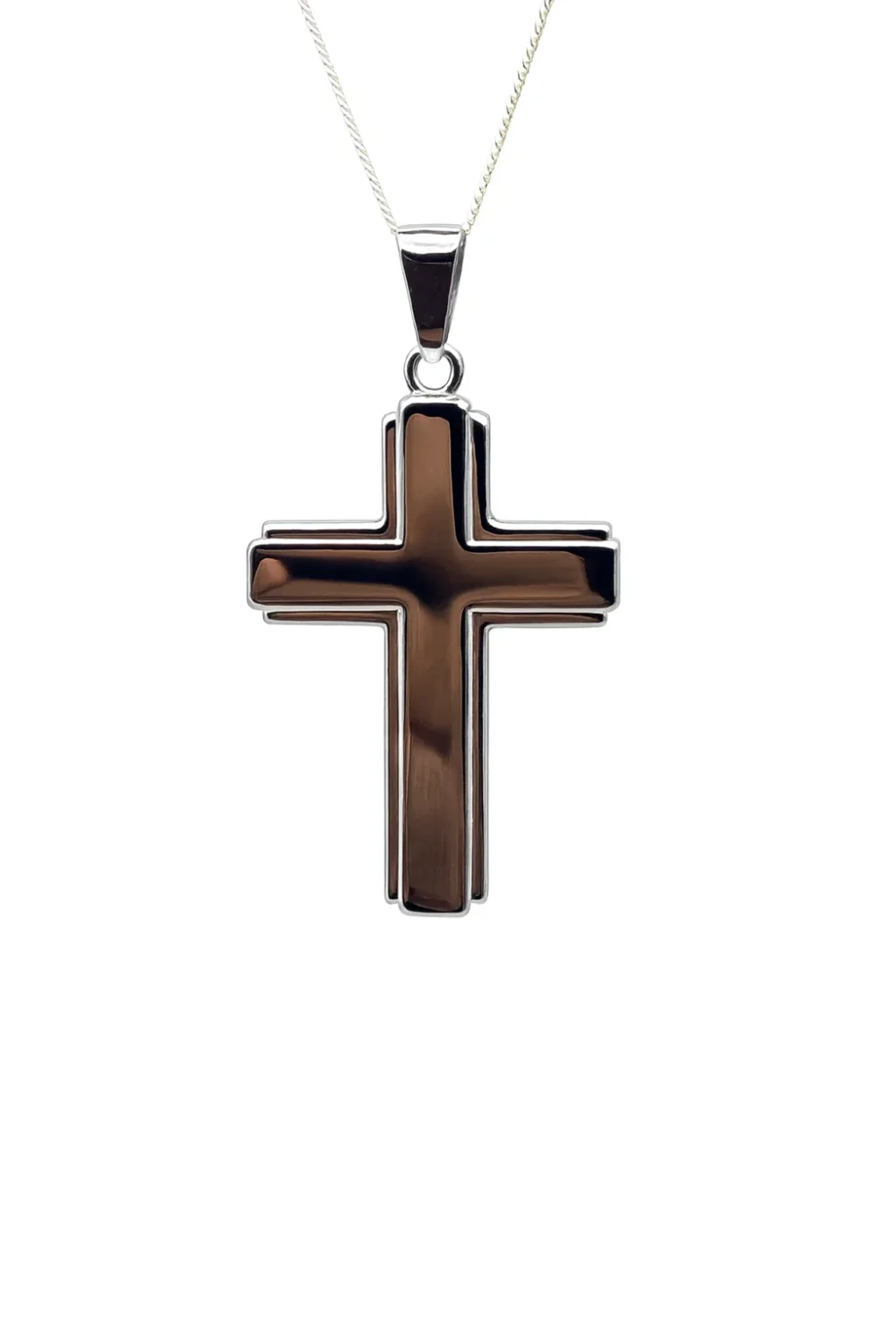 Sterling Silver Cross Pendant with Complimentary Chain - S106988P/5
