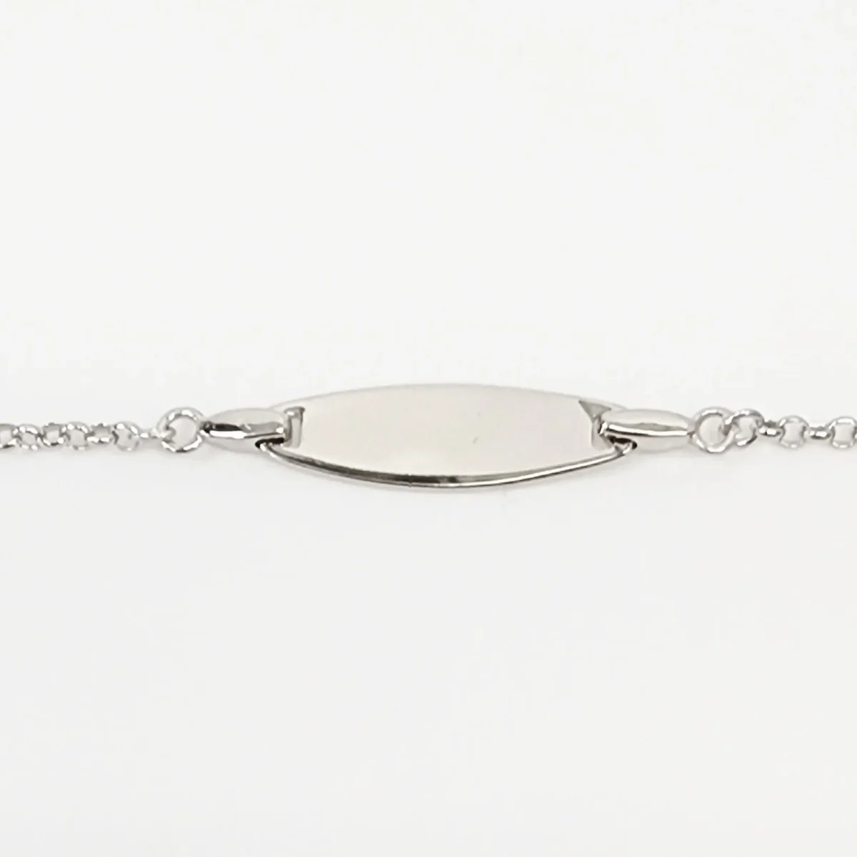 Sterling Silver Kids ID Bracelet with Multicolour Teddy Bear - SSIDKID01