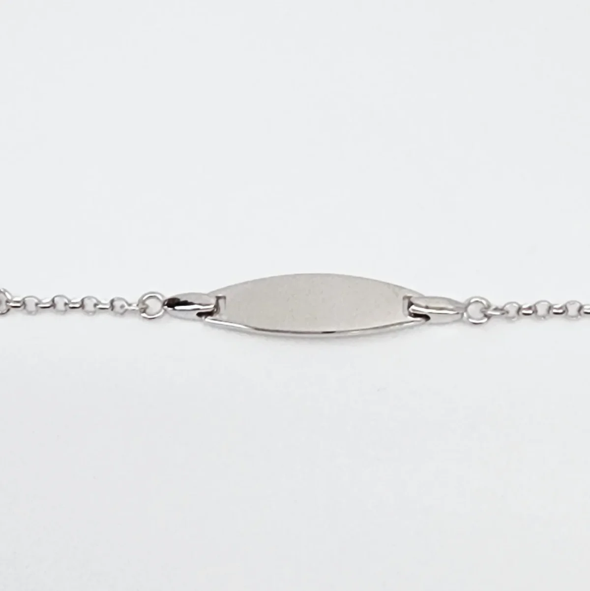 Sterling Silver Kids ID Bracelet with Multicolour Teddy Bear - SSIDKID02