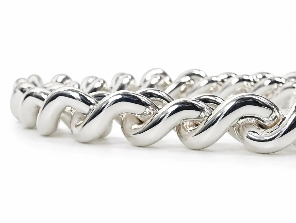 Sterling Silver Plain Curb Link C350 Gauge Heart Padlock Bracelet 20cm – Made in New Zealand - C350PB21/PAD18