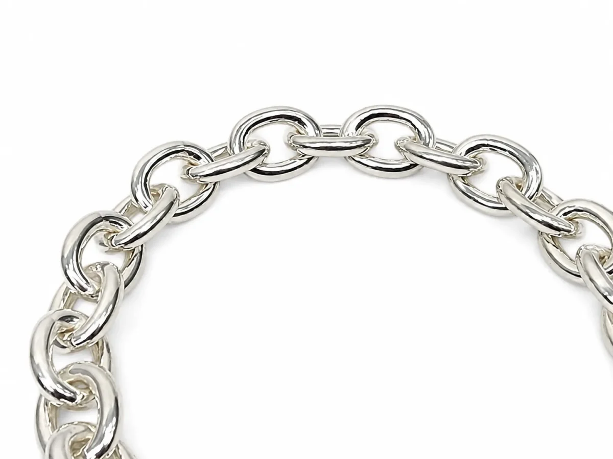 Sterling Silver Solid Cable Link Bracelet 19cm – Heavy Solid NZ Made Bracelet 34g - RCA200BL19