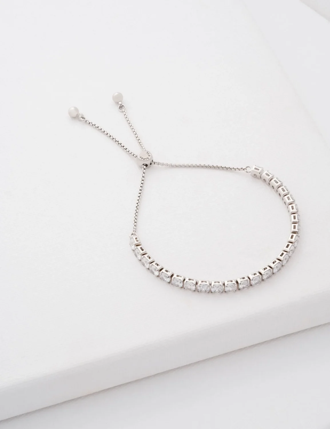 TED BAKER MELRAH Crystal Adjustable Tennis Bracelet - TBJ2968-01-02