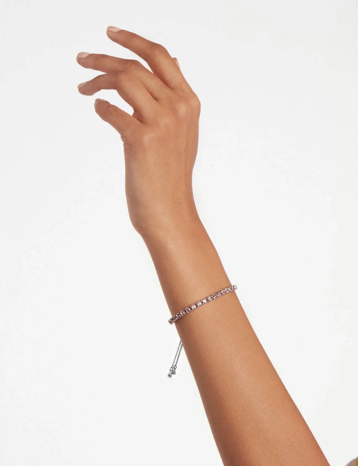 TED BAKER MELRAH Crystal Adjustable Tennis Bracelet - TBJ2968-01-02