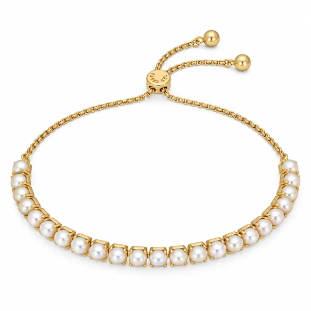 TED BAKER PERRMEL PEARL SLIDER BRACELET - TBJ3828-02-28