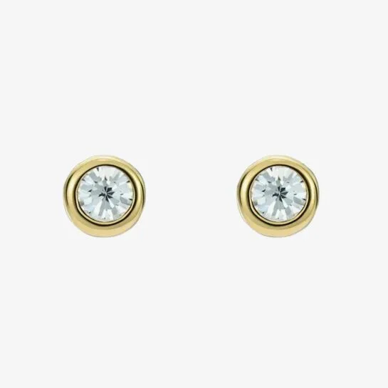 TED BAKER Sinaa Gold Tone Mini Crystal Stud Earrings - TBJ3124-02-02