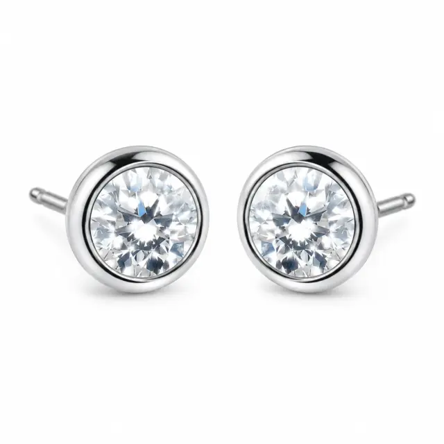 TED BAKER Sinaa Silver Tone Crystal Stud Earring - TBJ3124-01-02