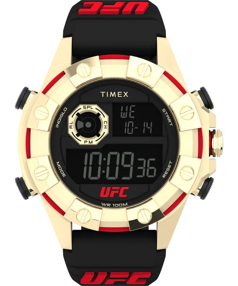 Timex UFC Kick 49mm Resin Strap Watch