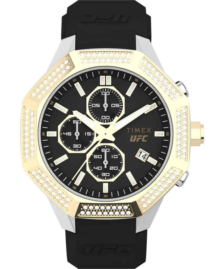 Timex UFC King 45mm Silicone Strap Watch SKU-TW2V99200