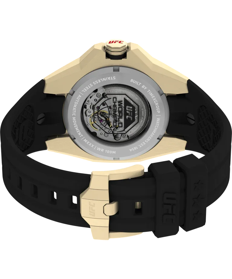 Timex UFC Pro Automatic 45mm Silicone Strap Watch