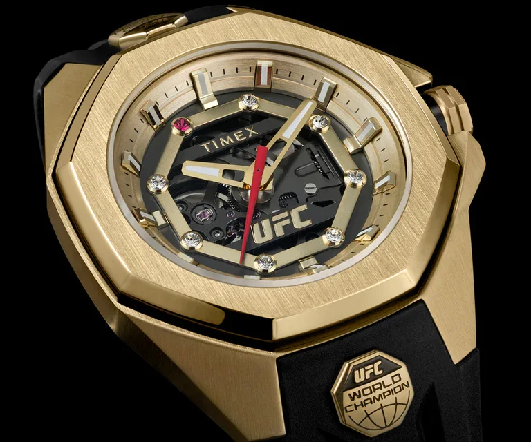 Timex UFC Pro Automatic 45mm Silicone Strap Watch