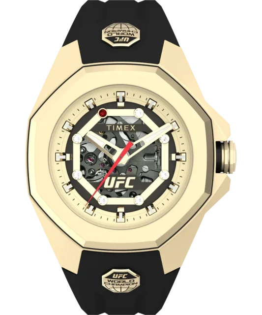 Timex UFC Pro Automatic 45mm Silicone Strap Watch