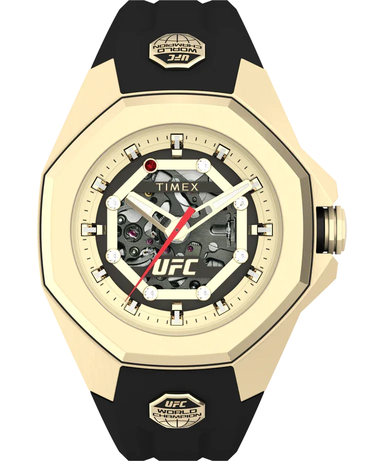 Timex UFC Pro Automatic 45mm Silicone Strap Watch