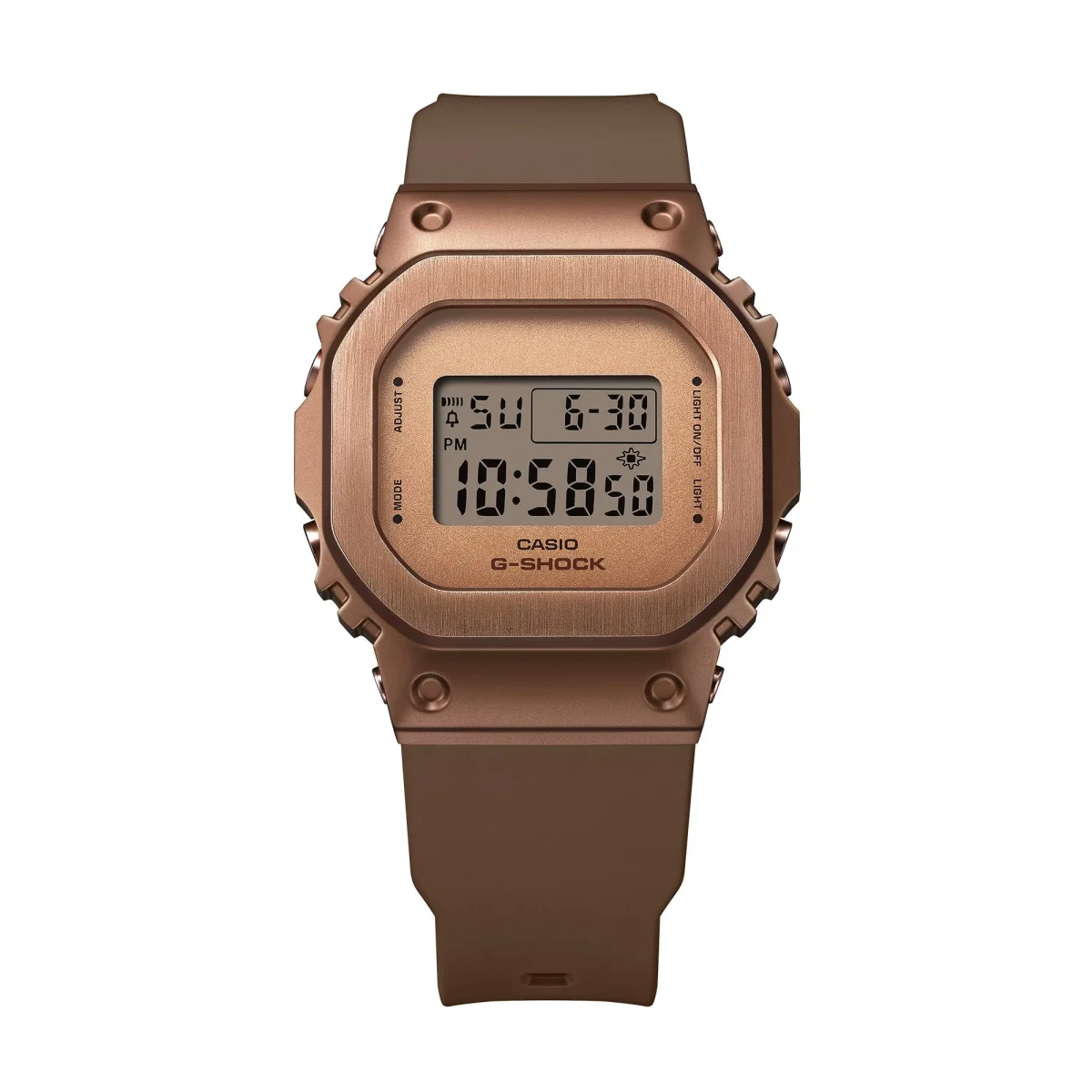 Womens's Casio G-Shock GMS5600BR-5 Steel Bronze Digital Watch - GM-S5600BR-5