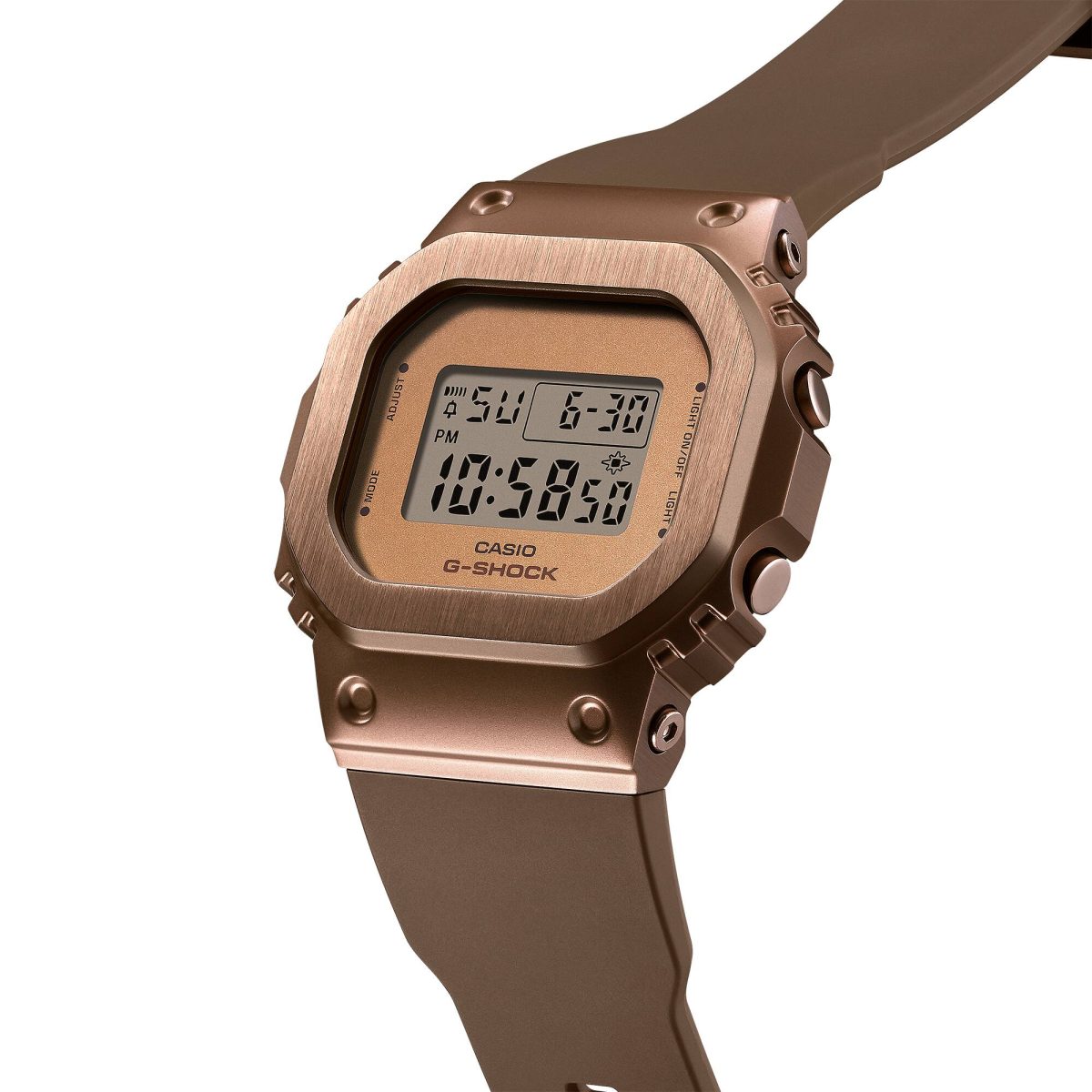Womens's Casio G-Shock GMS5600BR-5 Steel Bronze Digital Watch - GM-S5600BR-5